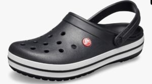 image of black adult crocs