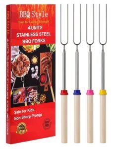 image of toasting forks