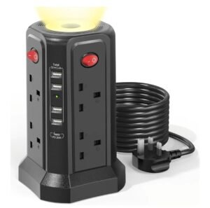 image of electric extension tower