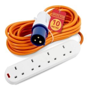 image of camping electrical hook up