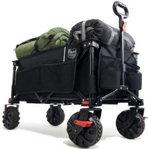 image of festival/camping trolley on 4 wheels