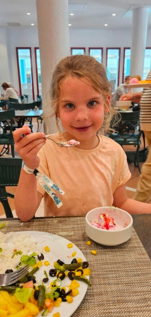 image of girl eating ice cream